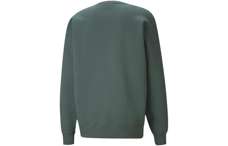 PUMA PUMA Small Logo Crew Neck Sweatshirt ' Green' 534365-68 outlook
