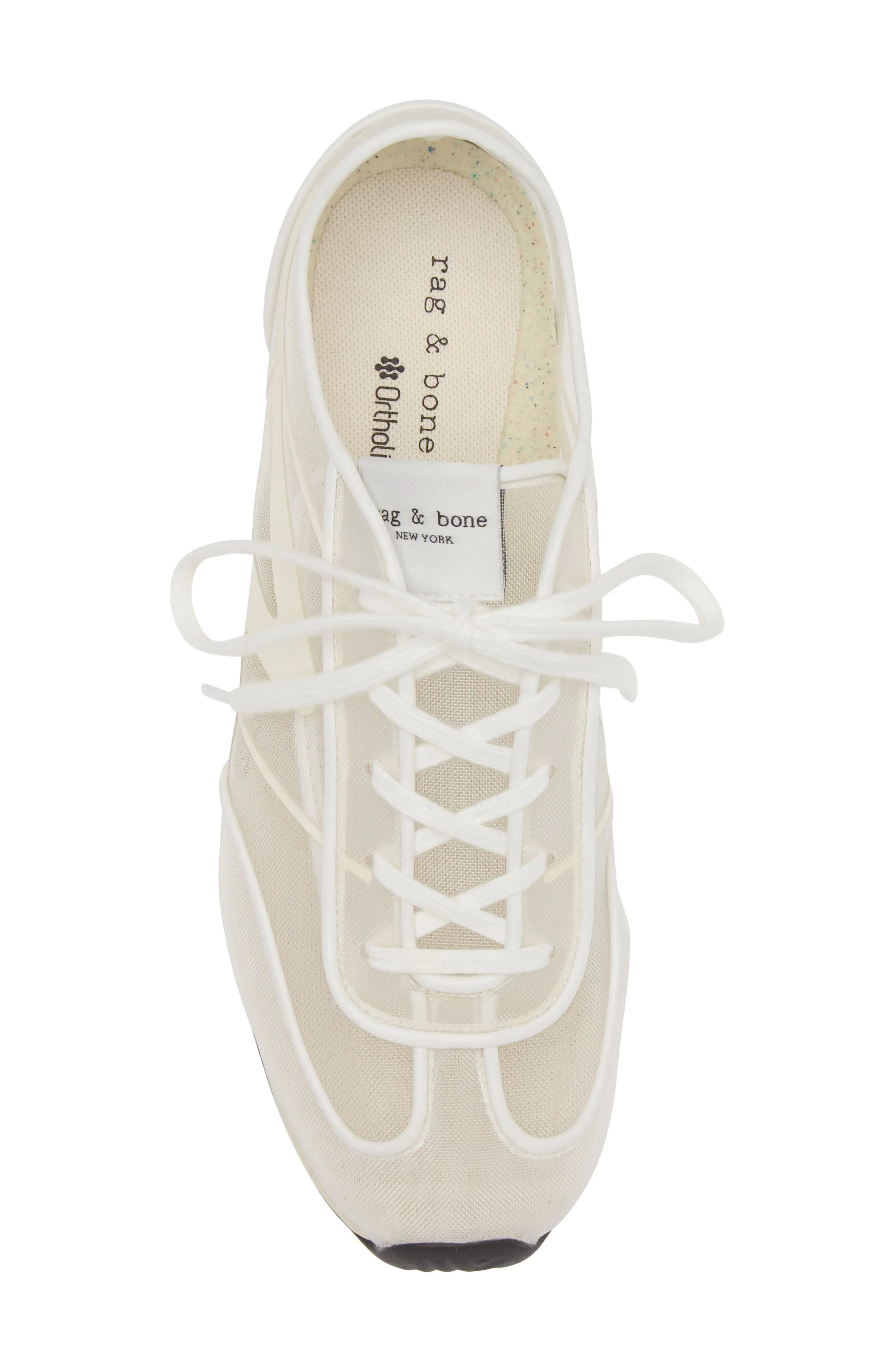 【RAG & BONE】and レザートリミング recycled mesh スニーカー rag & bone Retro Runner Mesh Sneakers | Saks Fifth Avenue
