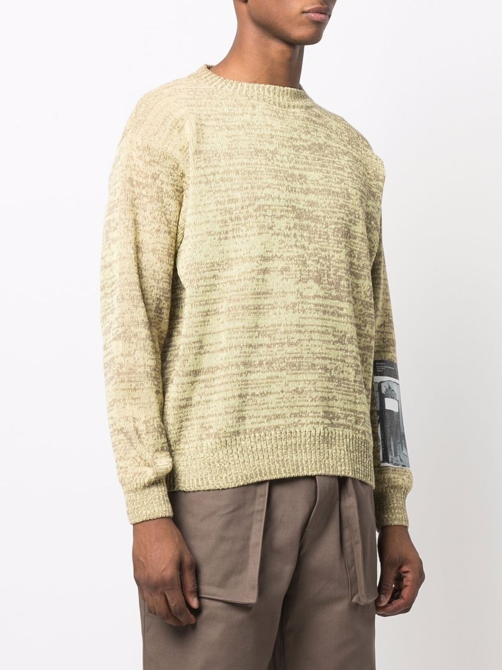 recycled knit jumper - 4