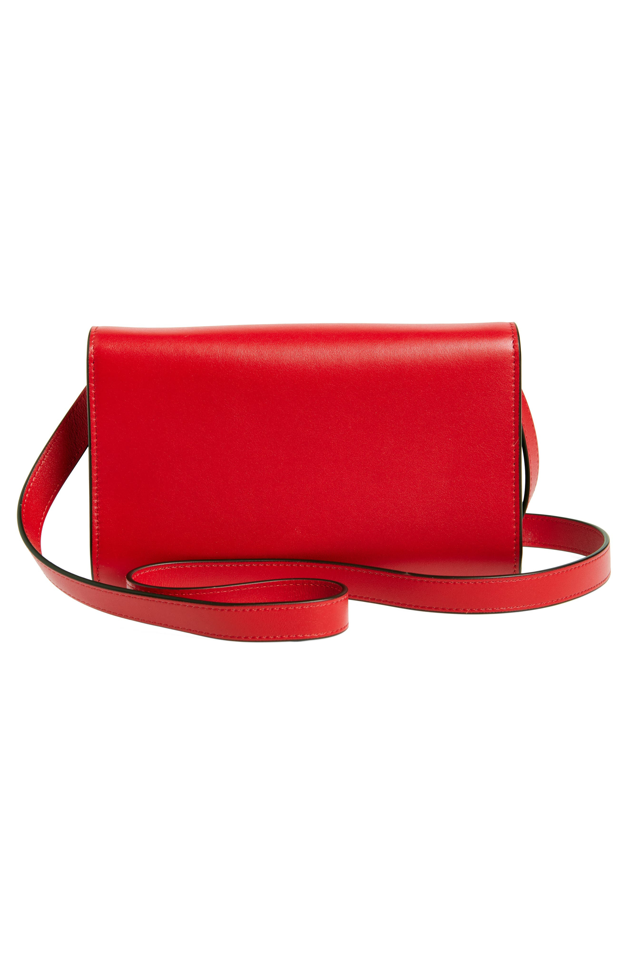 Marni Trunkaroo Leather Shoulder Bag in Very/Red at Nordstrom - 3