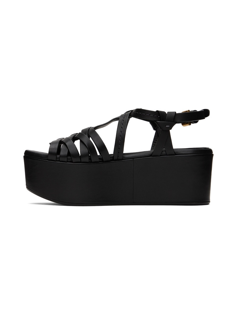 See by Chloé Black Sierra Heeled Sandals outlook