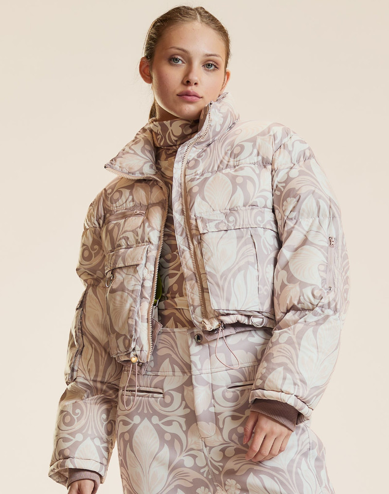 Art Nouveau Puffer Jacket 1