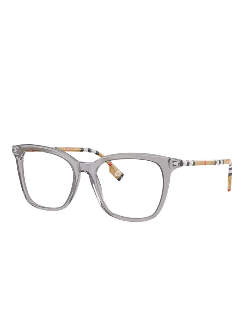 Burberry check-pattern cat-eye glasses outlook