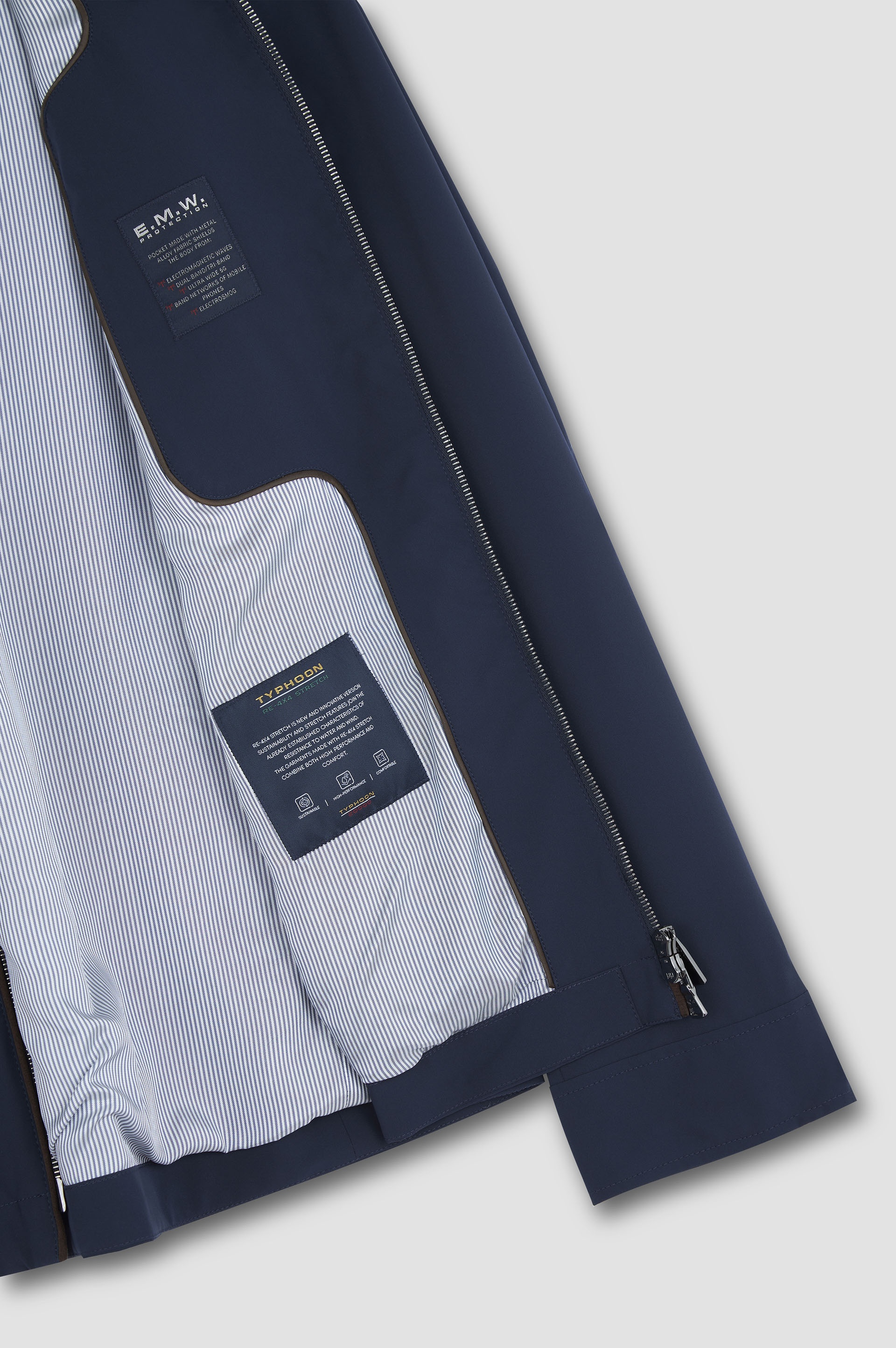 TYPHOON® RE-4X4 STRETCH JACKET WITH ALCANTARA® DETAILS - 7