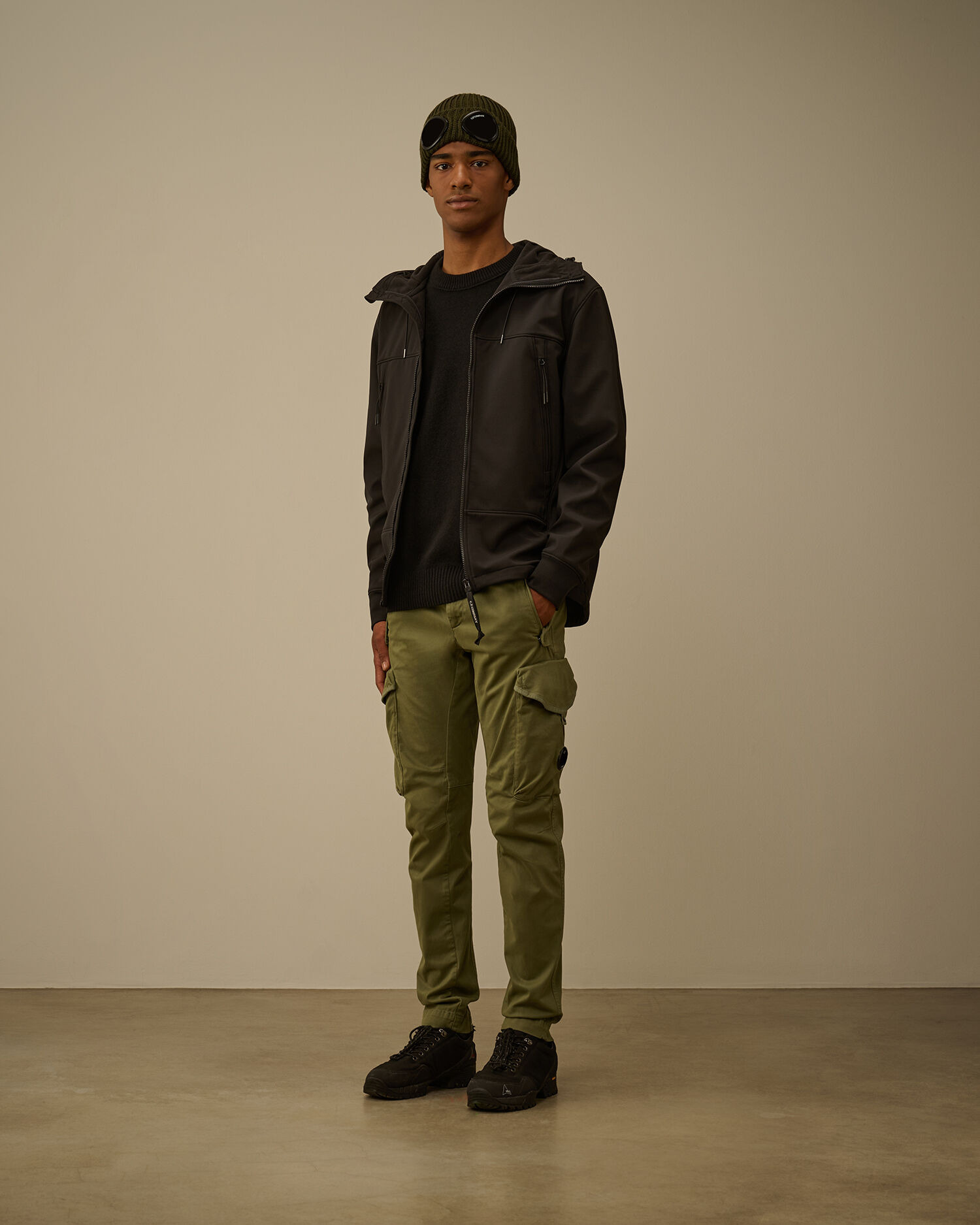 Lambswool GRS Crewneck Lens Sweater - 2