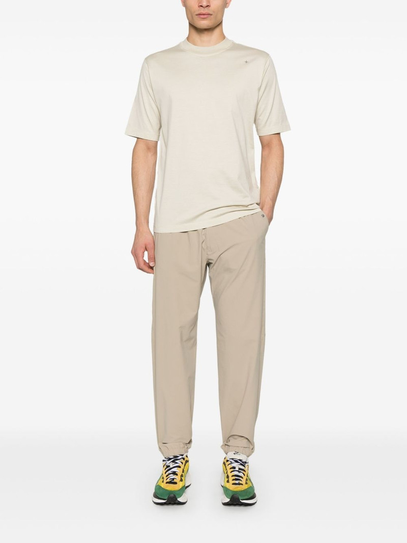 Stone Island compass-embroidered T-shirt outlook