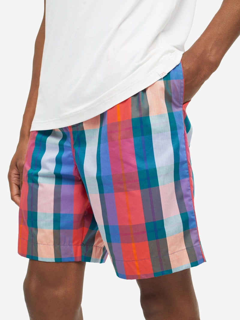Men's Lounge Shorts Barker 33 Cotton Multi - 2