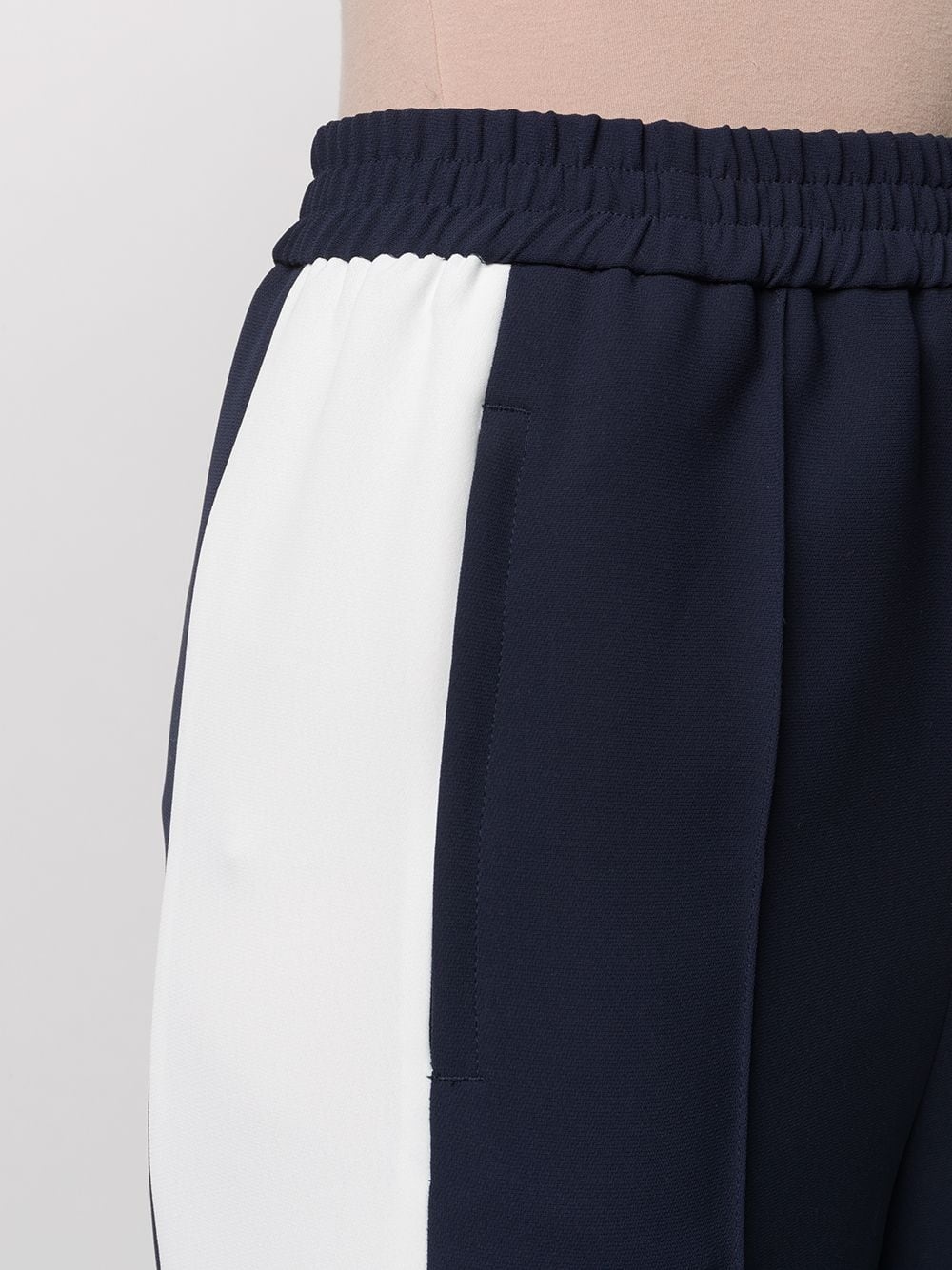 side stripe track pants - 5