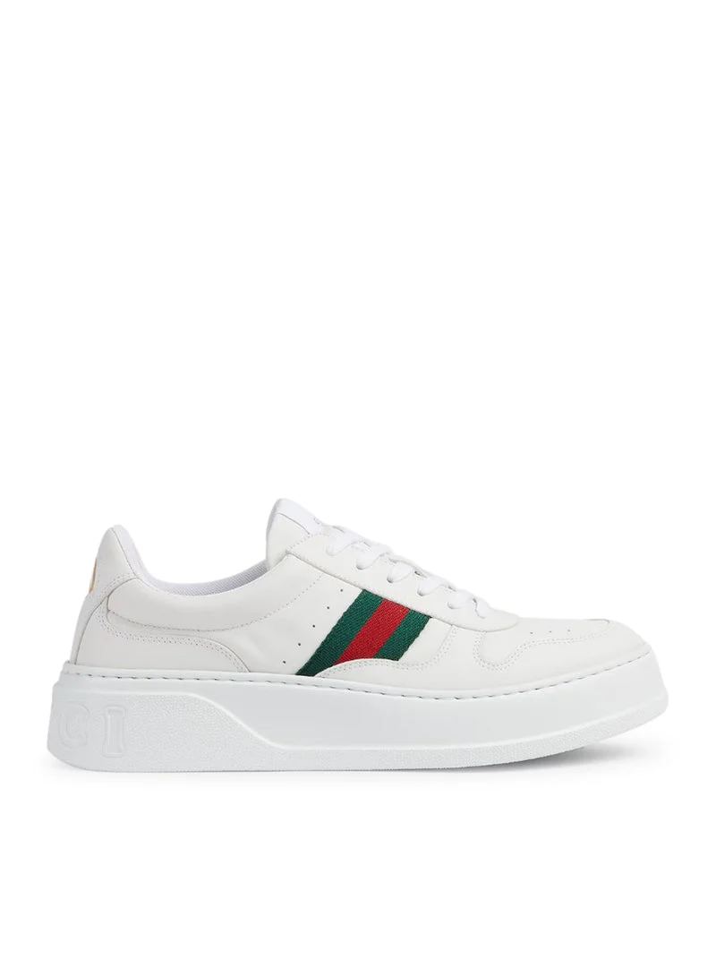 Gucci Men Dali Soft Leather Sneakers - 1