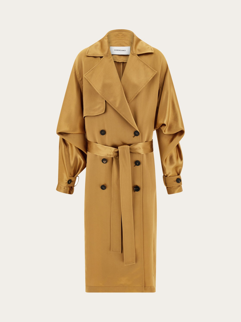Satin trench 1