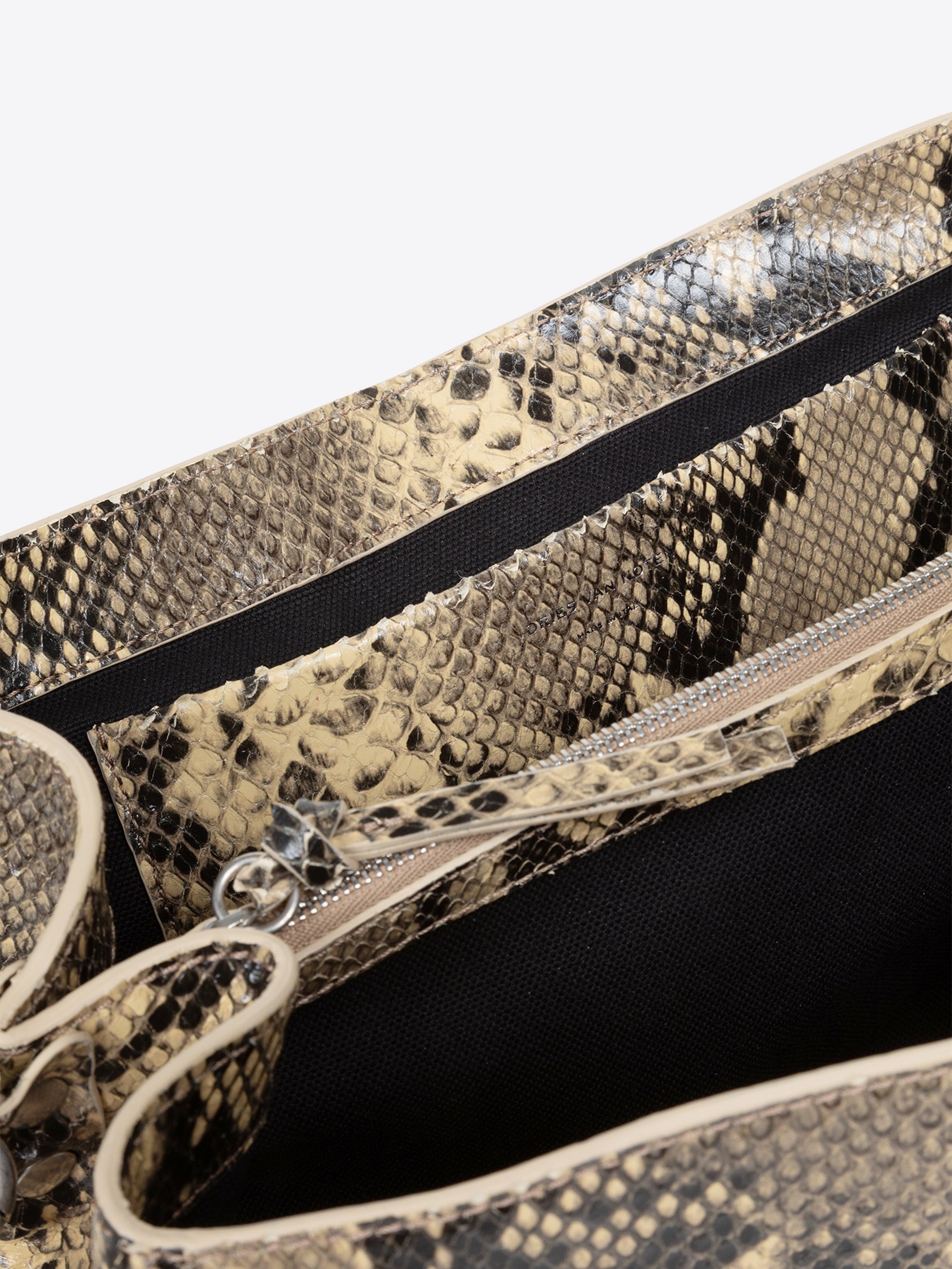 LARGE LEATHER SATCHEL - 5