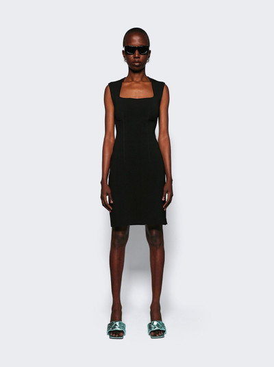 Bottega Veneta Compact Mini Black Dress outlook