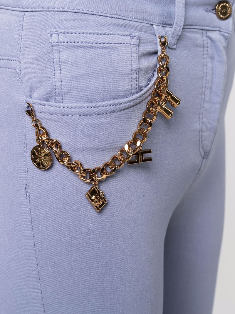 charm-detail denim jeans 5