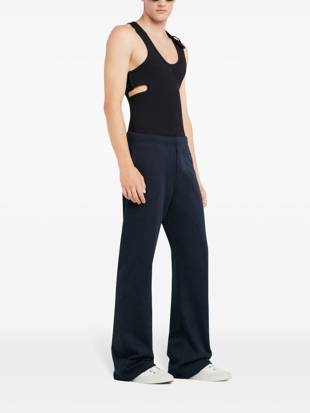 bootcut track pants - 3