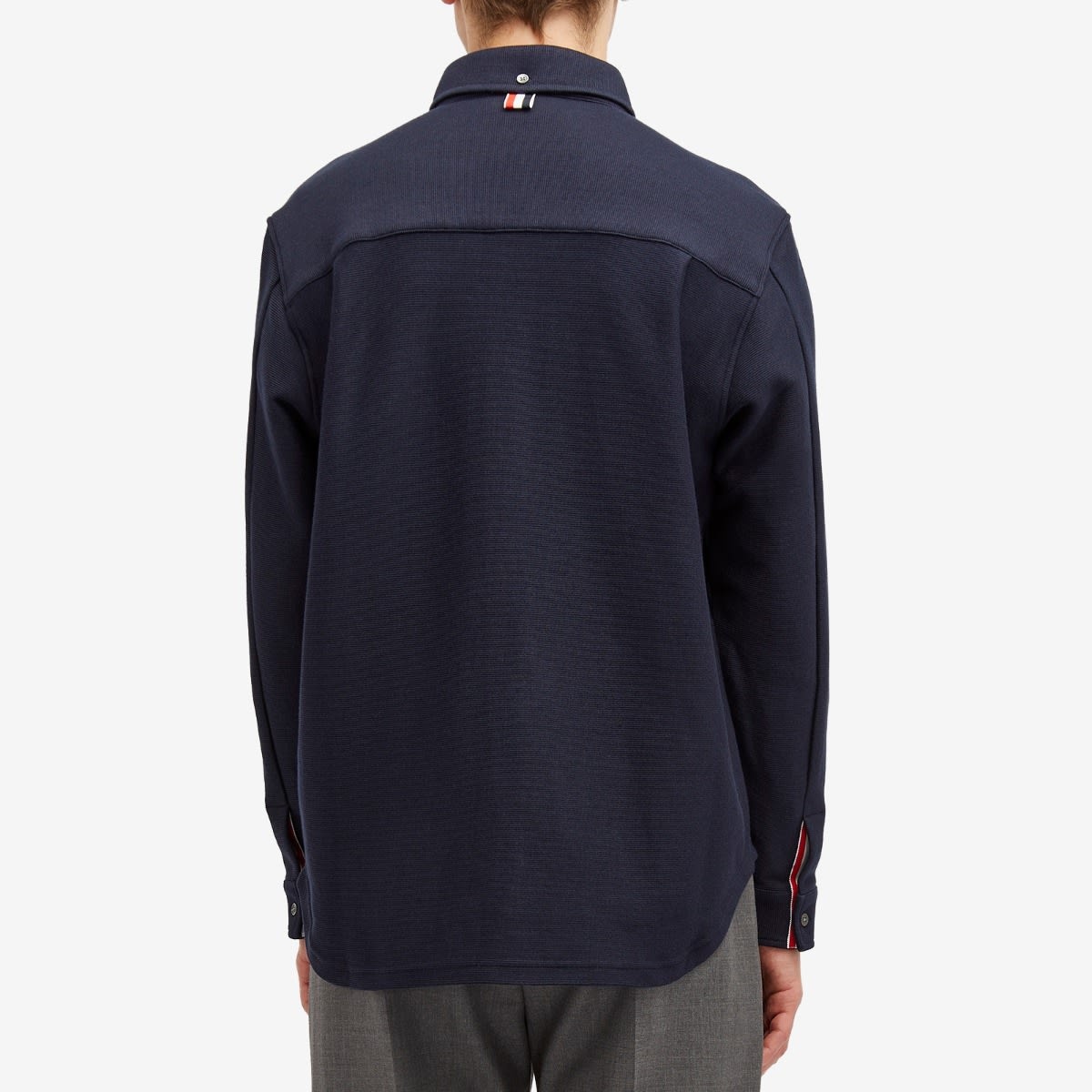 【関税込み】thom browne 'Combo Snap' overshirt 229aae72491e2927de9f92b7381ad8