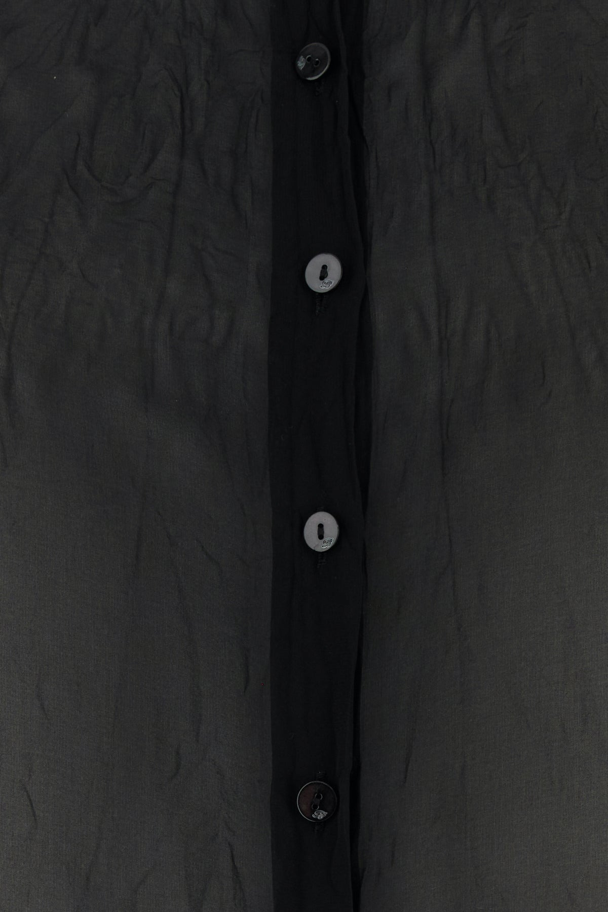Black chiffon shirt - 3
