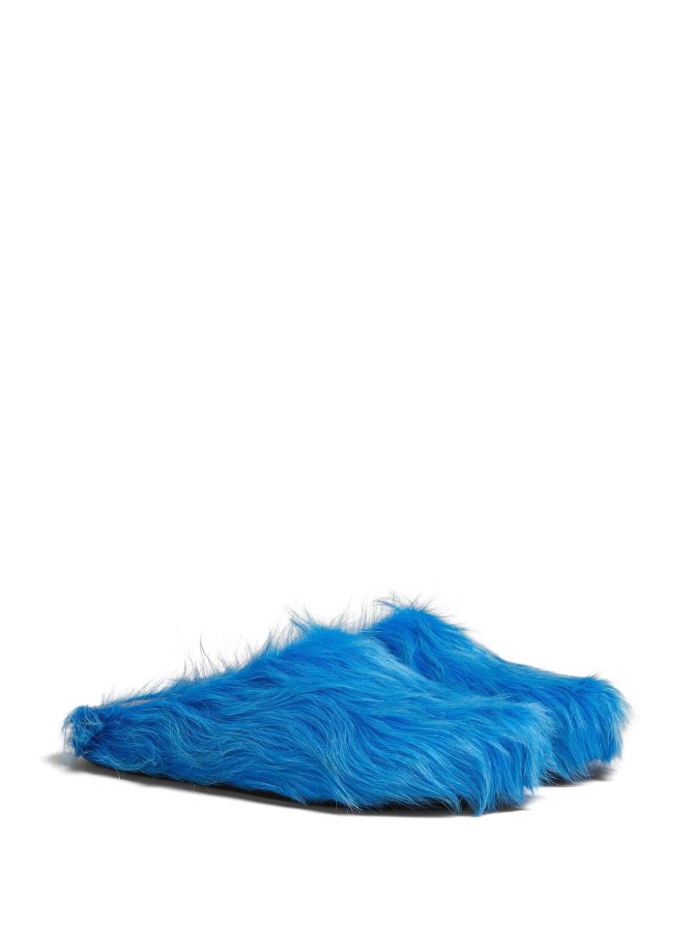 Fussbet Sabot calf-hair slippers - 2