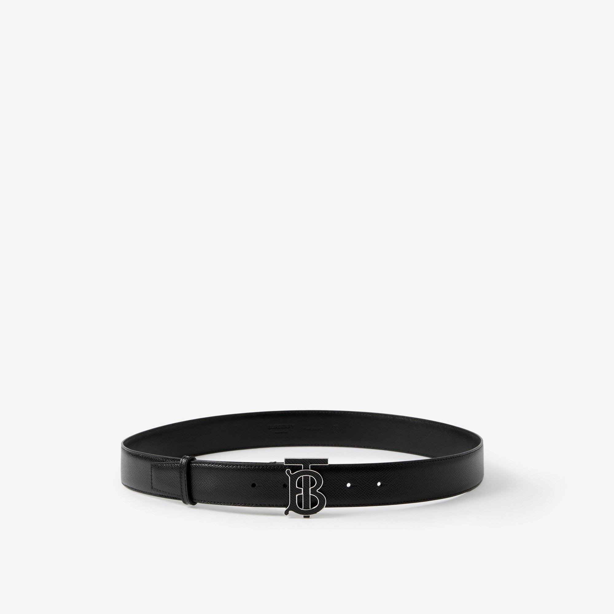 Grainy Leather TB Belt - 1