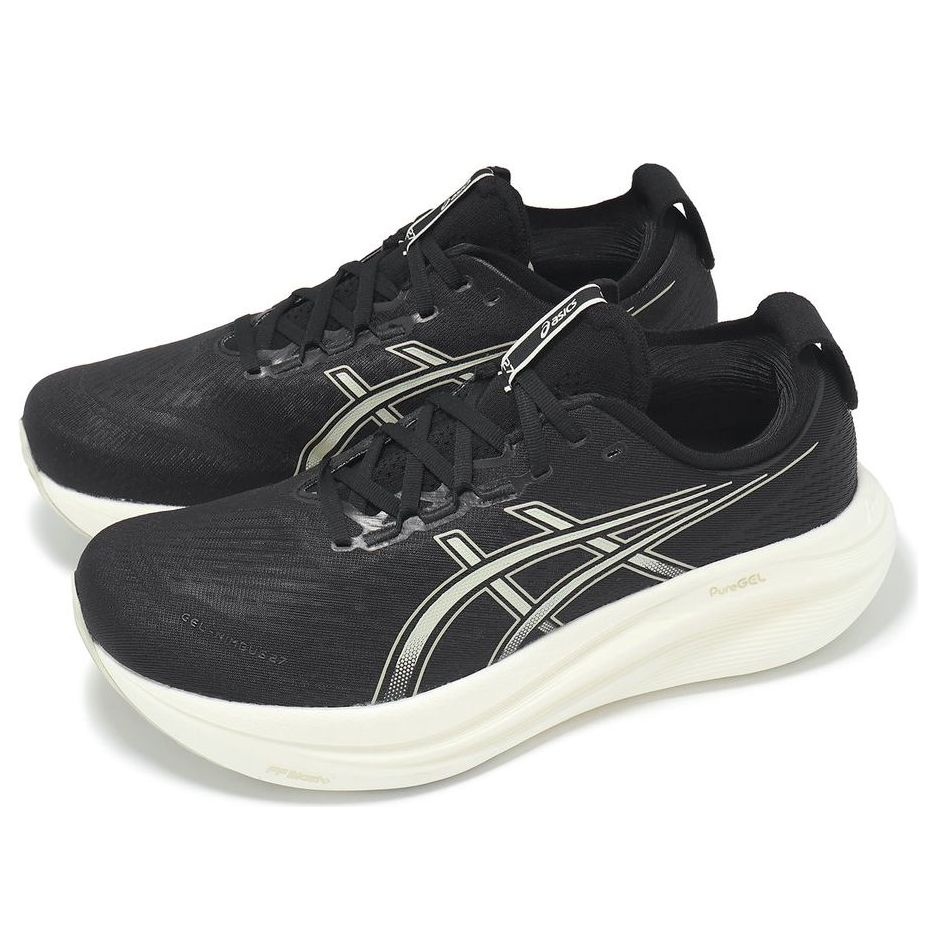 ASICS Gel-Nimbus 27 4E Extra Wide 'Black Beige' 1011B957-002 - 3