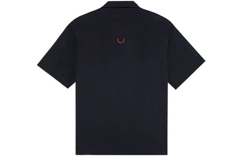 New Balance New Balance Logo Short-Sleeve Shirt 'Black' AMJ22360-BK outlook