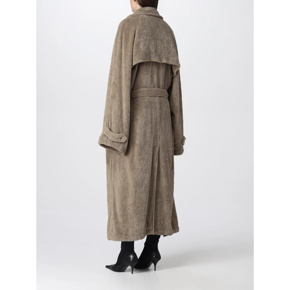 LUXURIOUS COTTON TRENCH COAT - 3