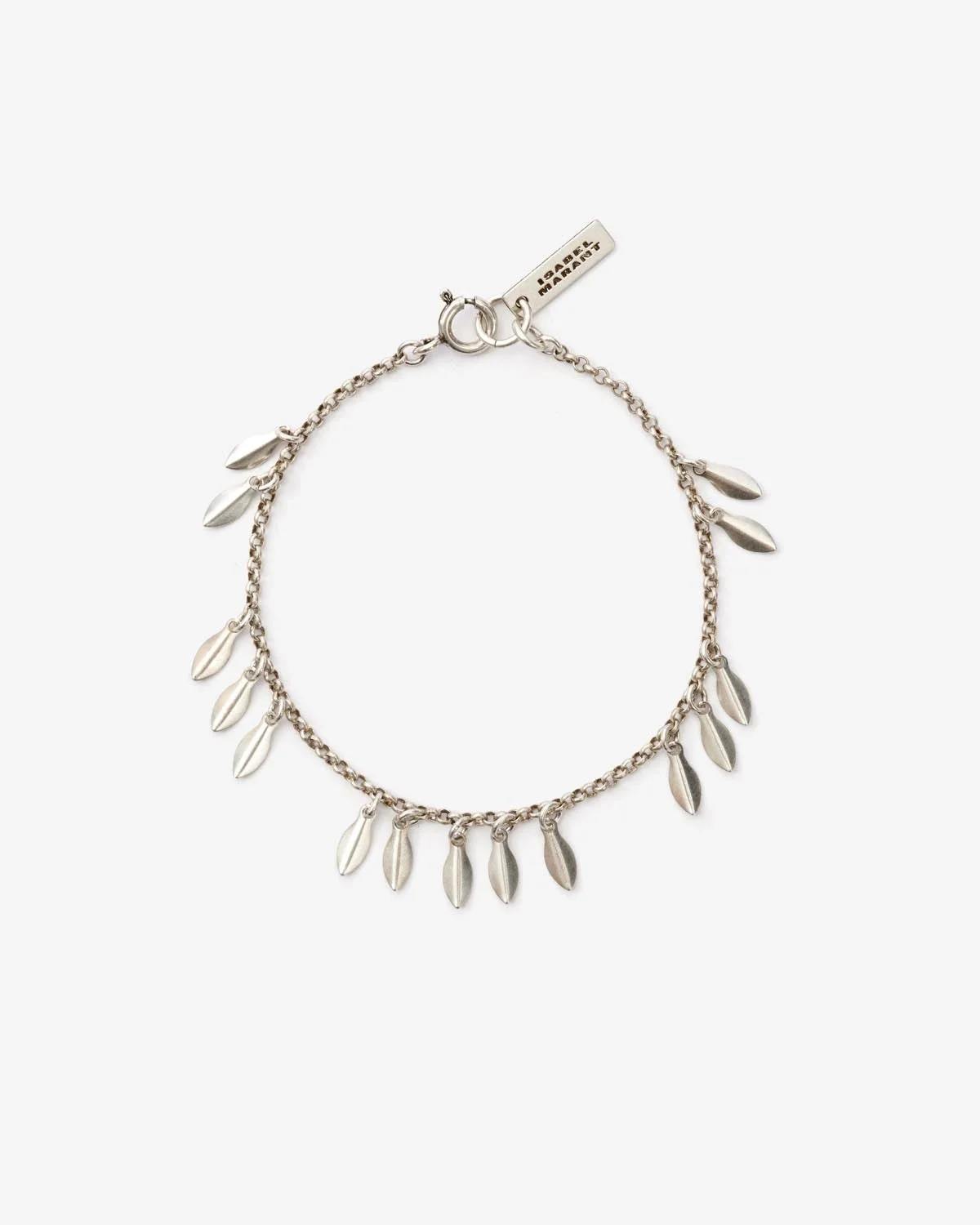 METAL SHINY LEAF BRACELET - 1