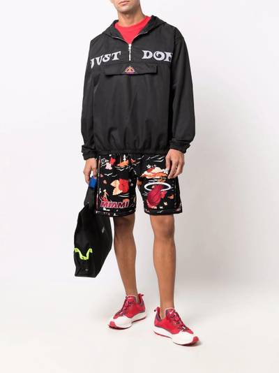 Just Don Miami graphic-print shorts outlook