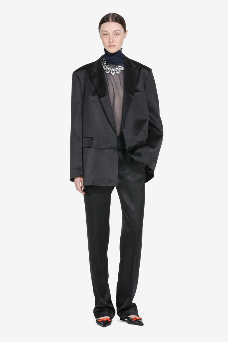 N°21 STRAIGHT SHANTUNG TROUSERS outlook