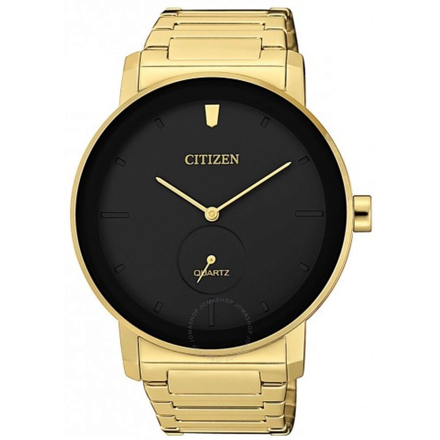 Citizen - Citizen Quartz Black Dial Men's Watch BE9182-57E - 1