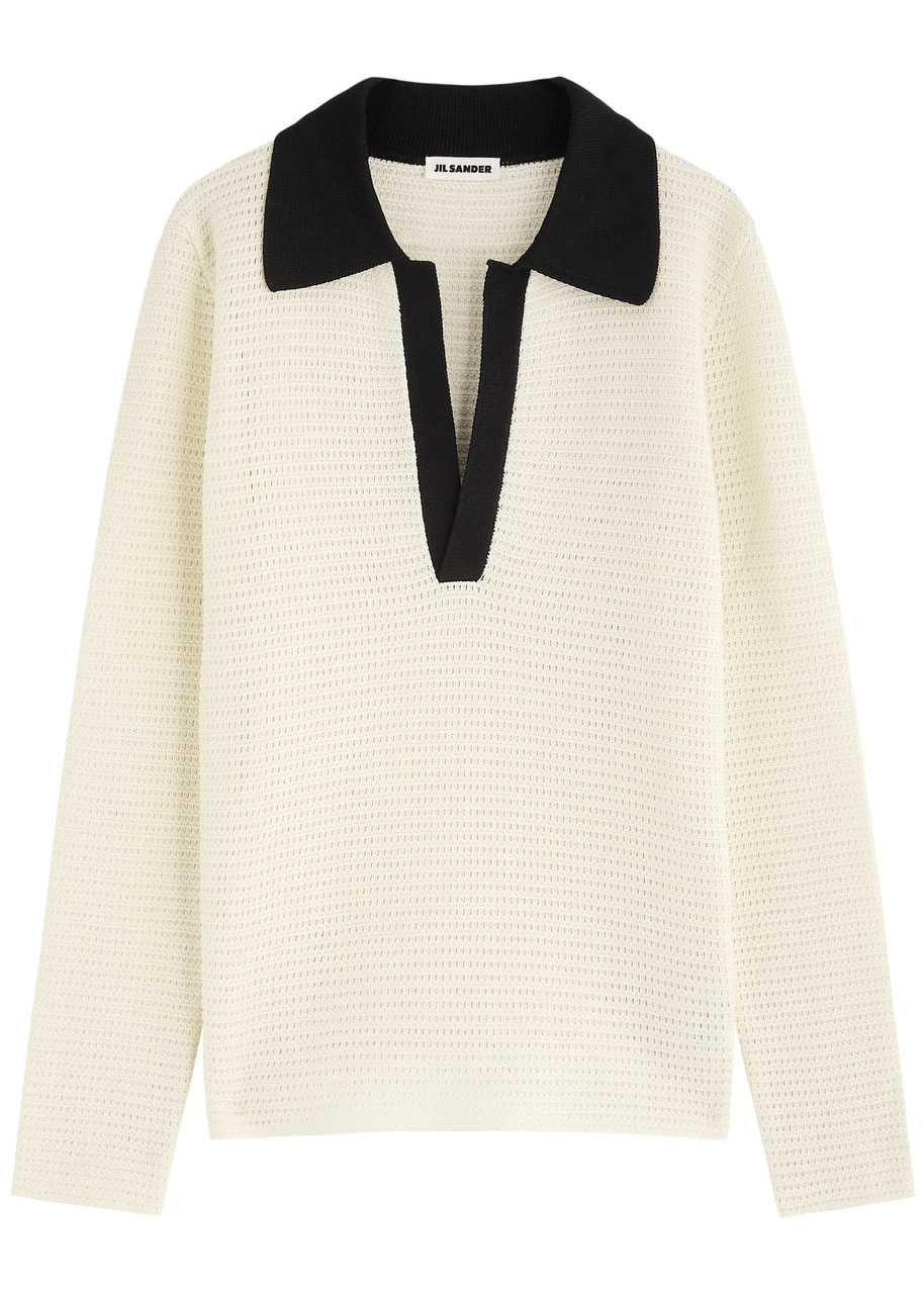 Jil Sander Cotton-knit Polo Jumper - 1