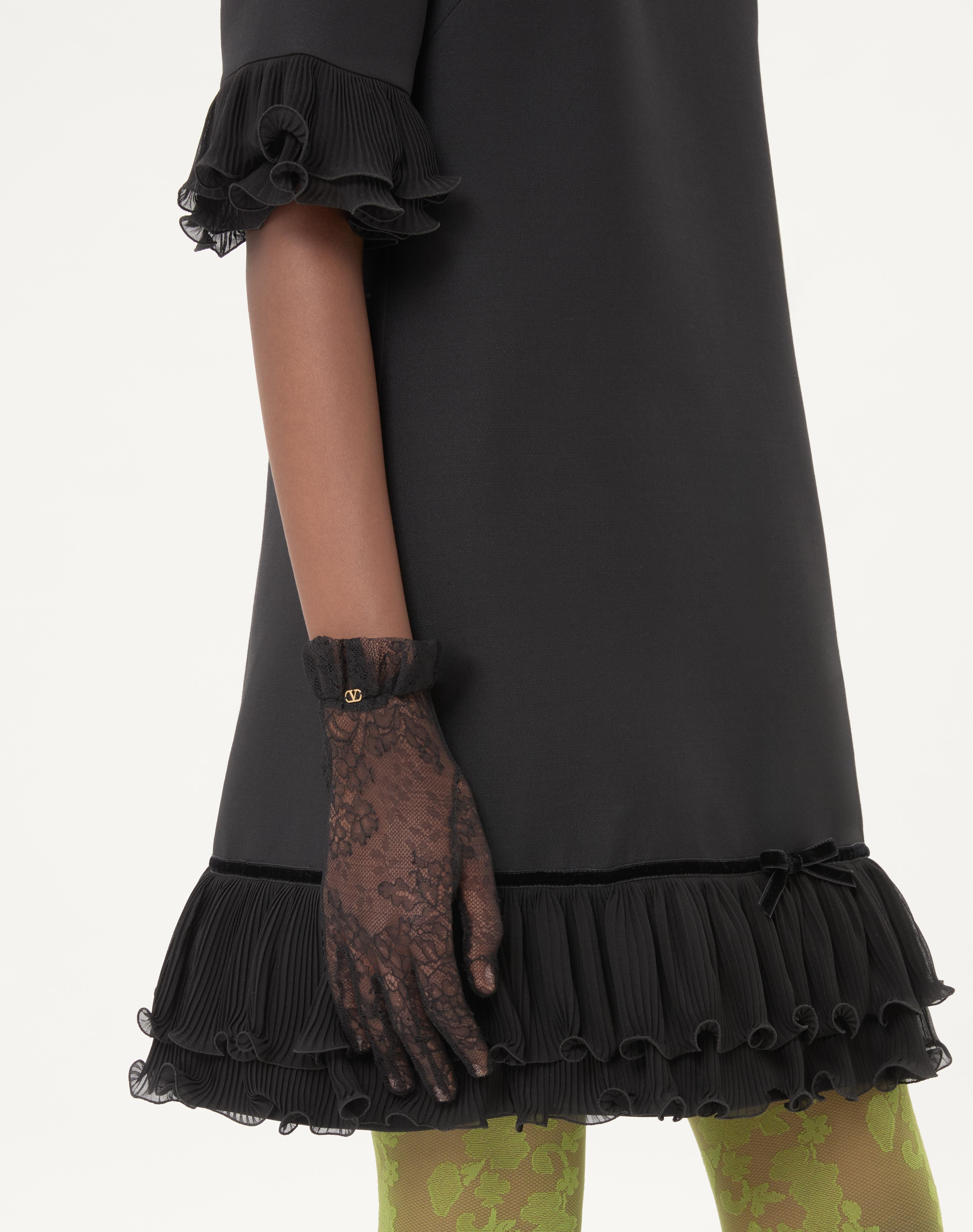 VLOGO SIGNATURE LACE GLOVES - 2