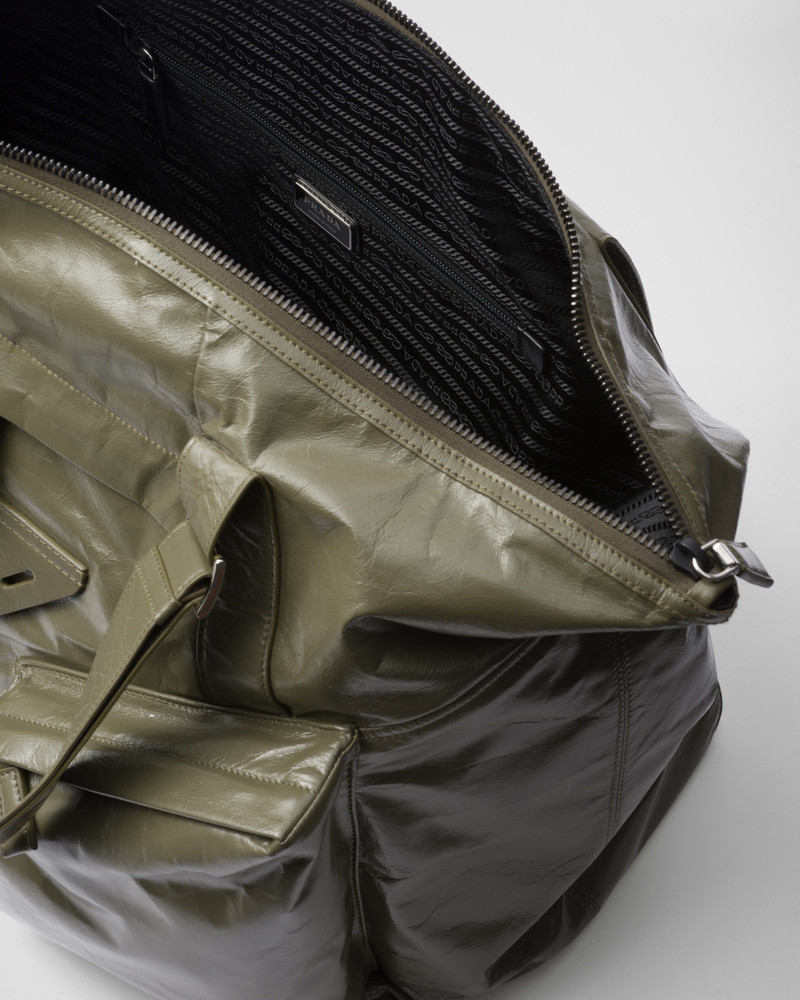 Leather travel bag 5