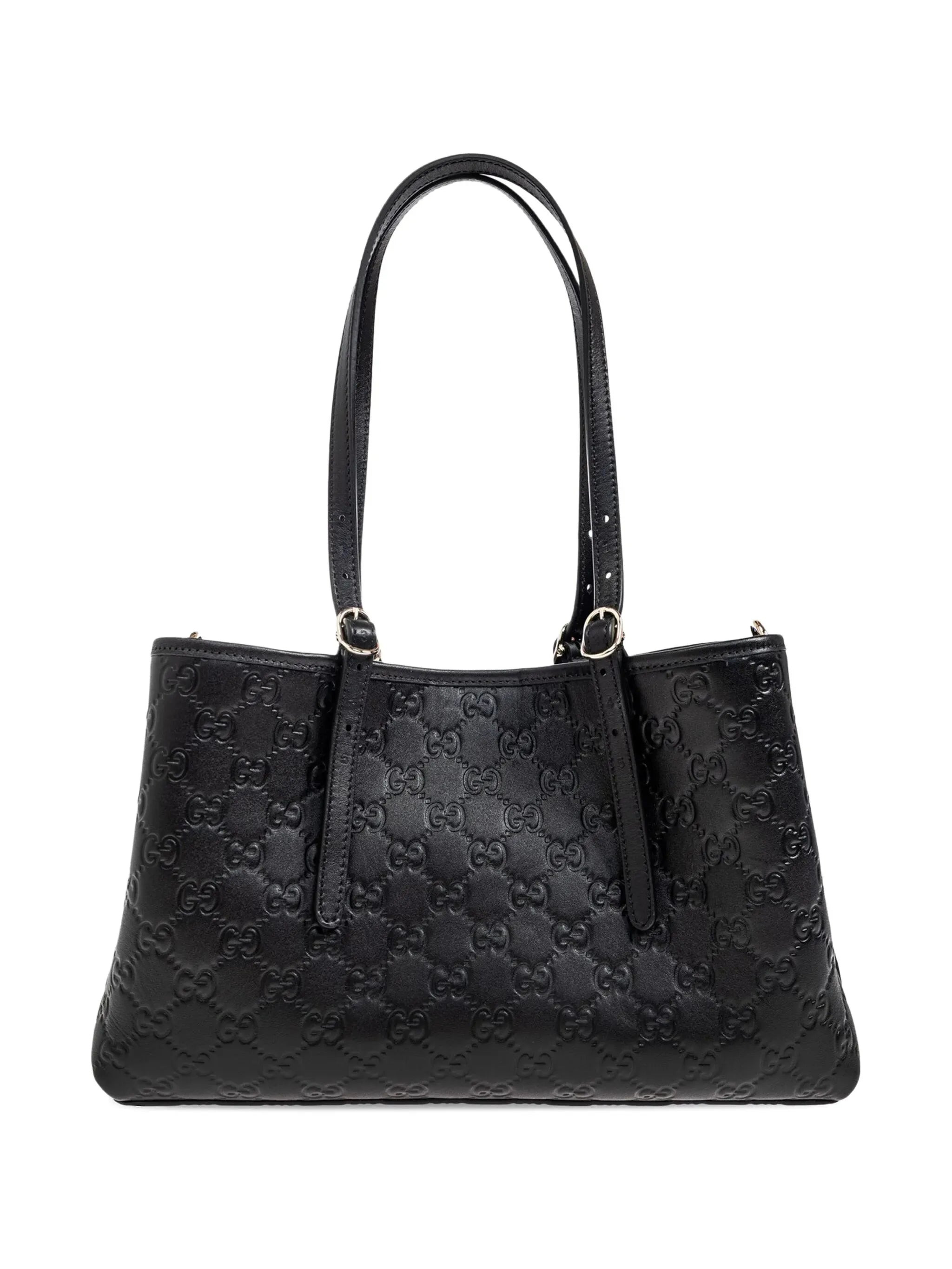Gucci Medium GG Leather Shoulder Bag - 1