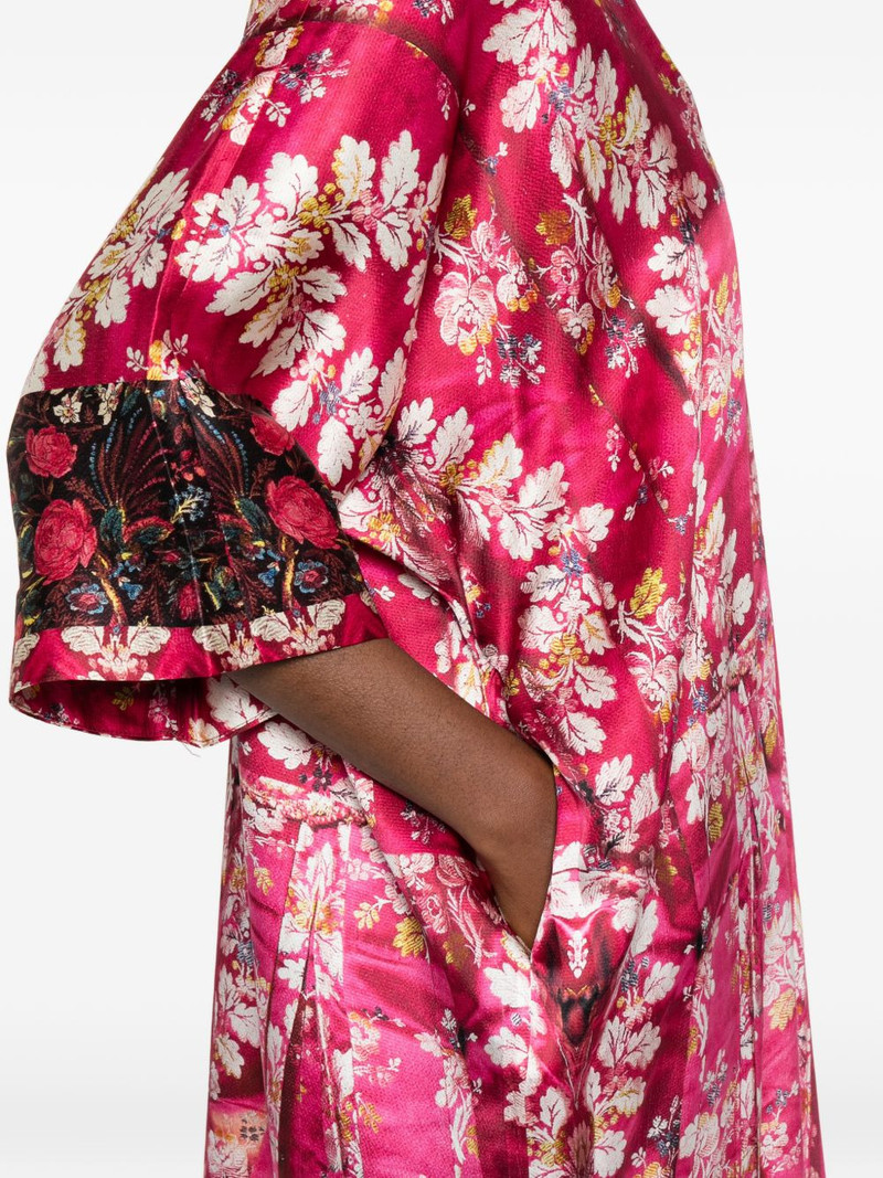 floral V-neck maxi dress 6