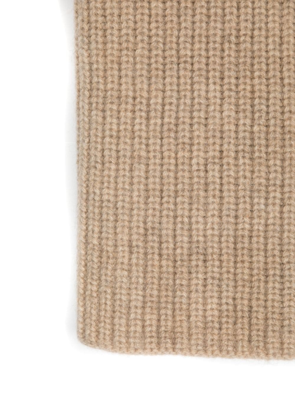 ribbed-knit snood - 2