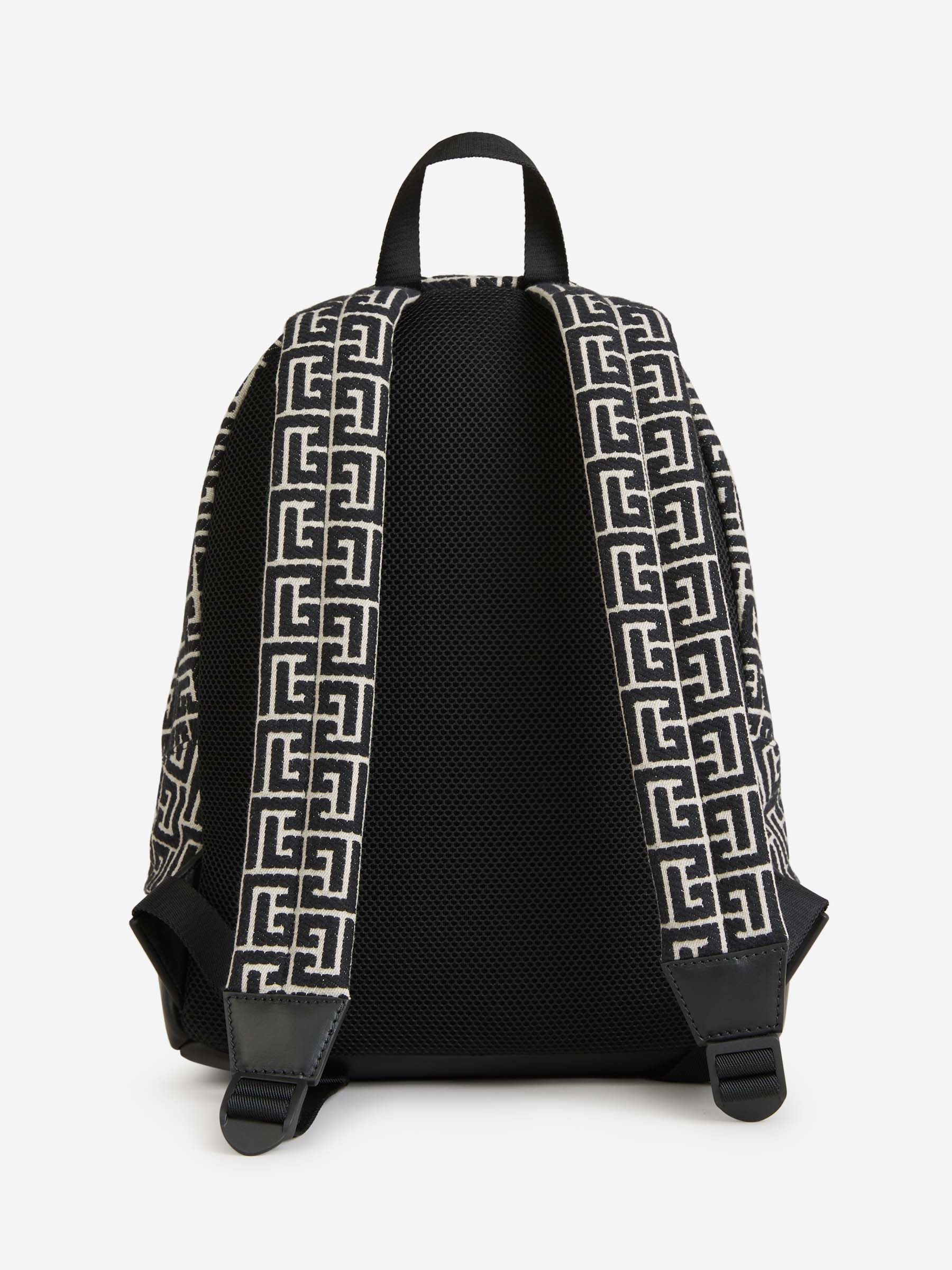 MONOGRAM JACQUARD BACKPACK - 3