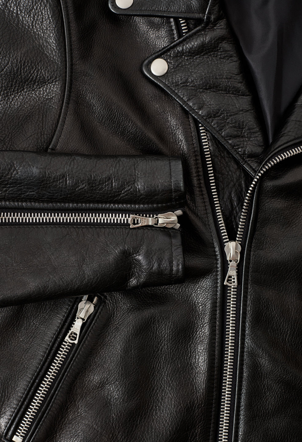 LEATHER MOTO JACKET - 7