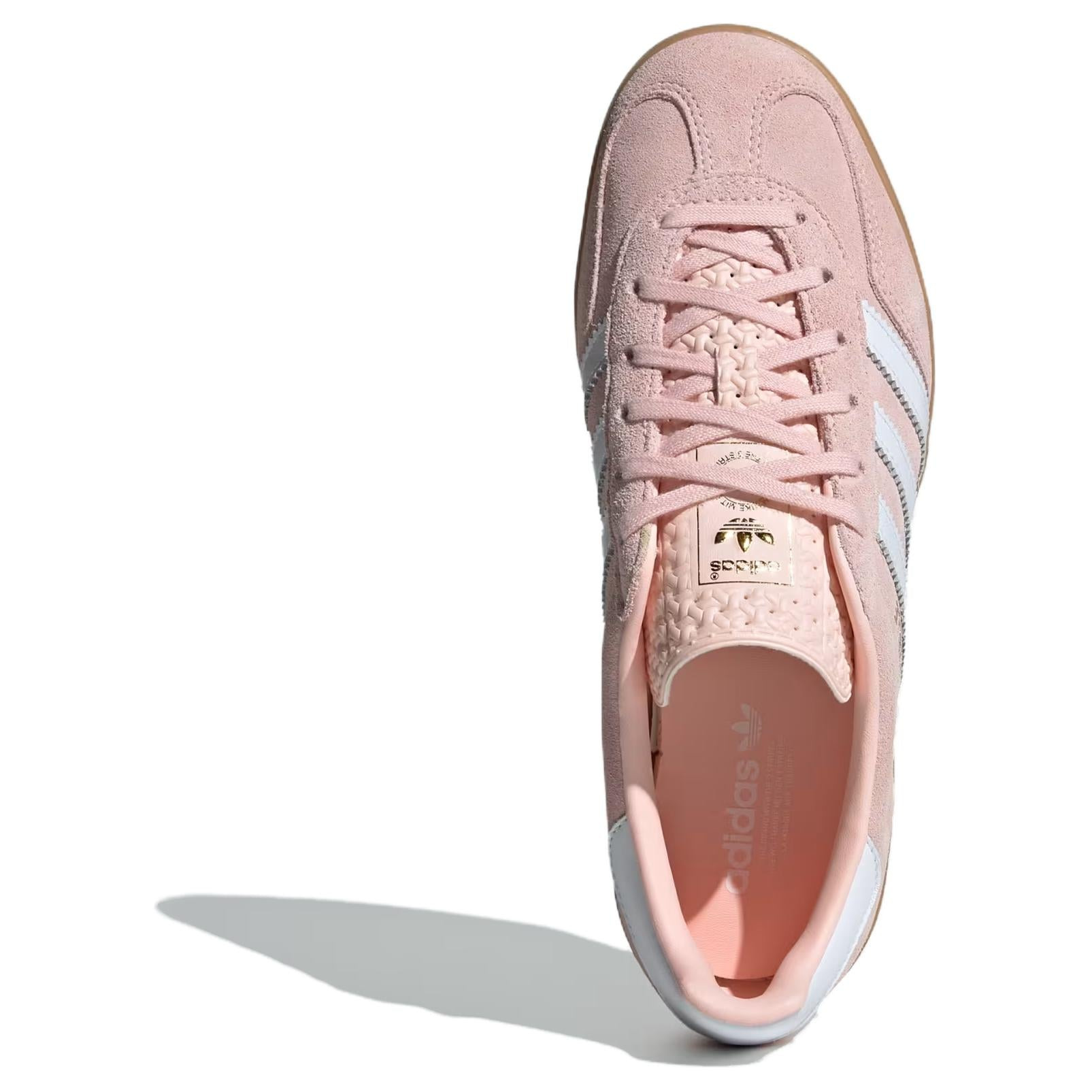 (WMNS) adidas Originals Gazelle Indoor 'Pink White' IH5484 - 4