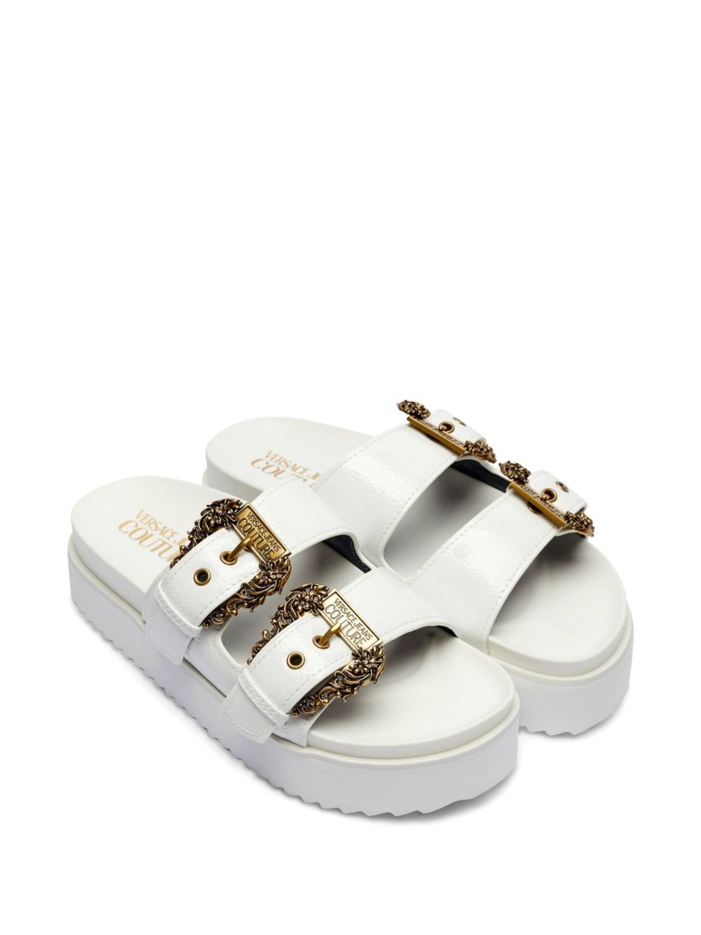 Arizona platform slide sandals - 2