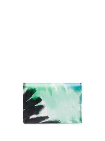 Acne Studios abstract-print bi-fold wallet outlook