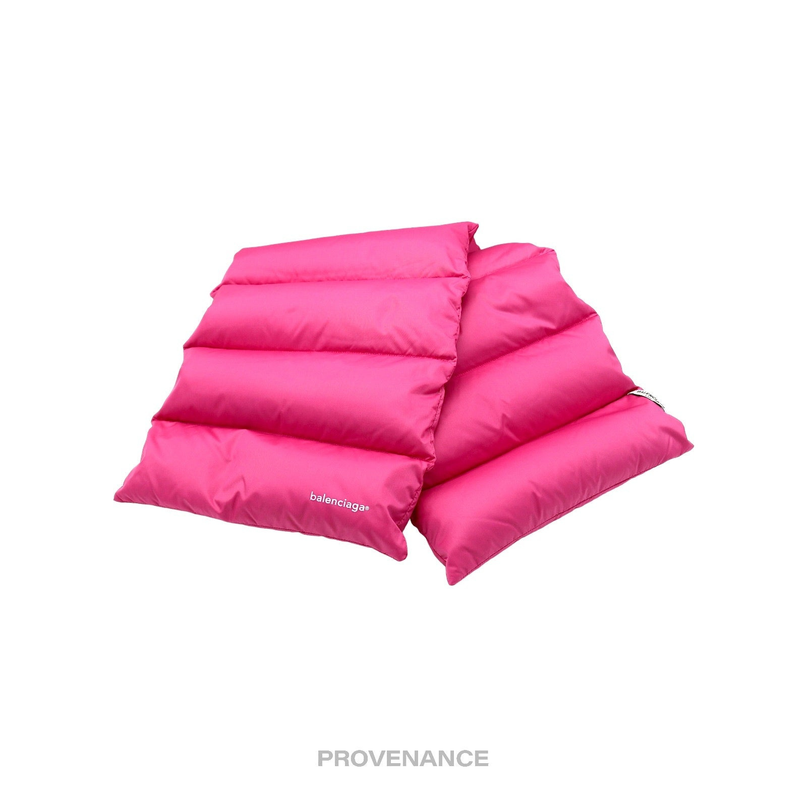 Balenciaga Puffer Down Scarf - Pink - 4