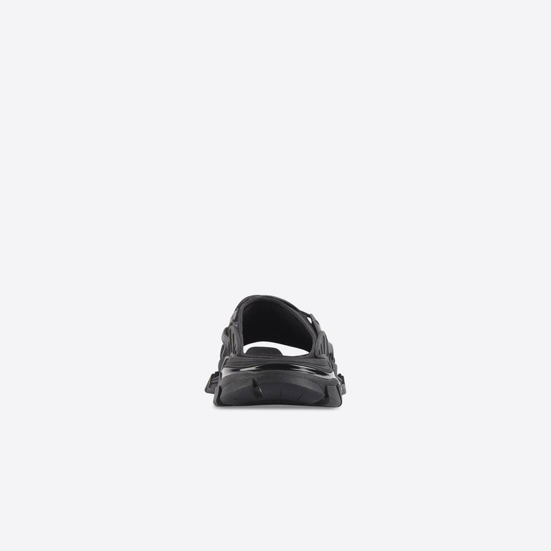 BALENCIAGA Women's Track Slide Sandal in Black outlook