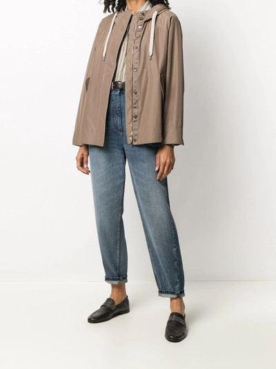 Brunello Cucinelli hooded jacket outlook