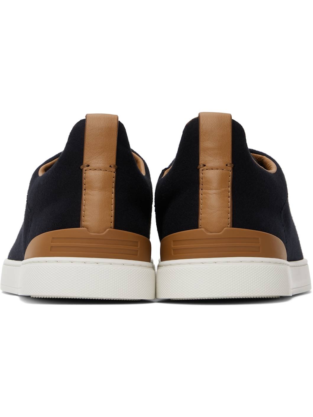 Black #UseTheExisting Wool Triple Stitch Sneakers - 2