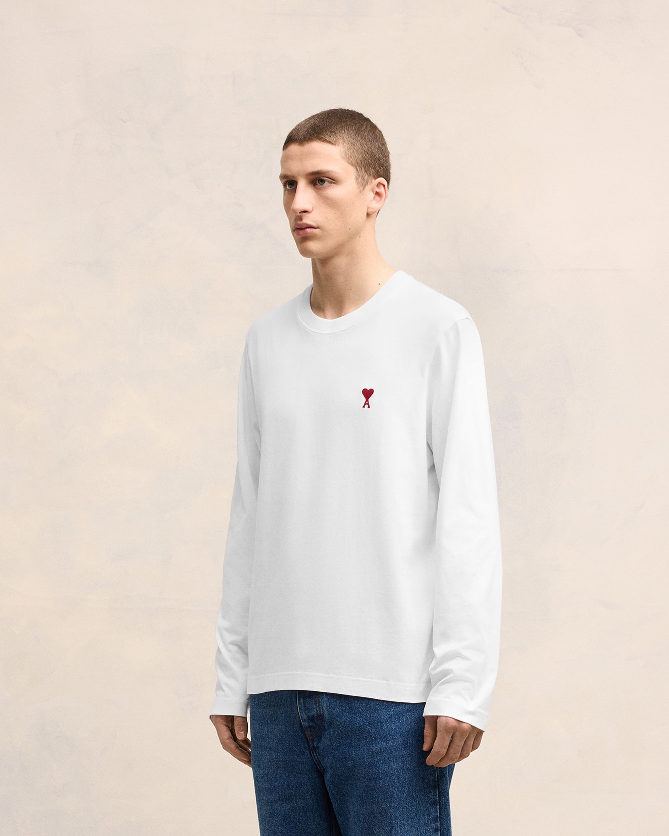 RED AMI DE COEUR LONG SLEEVES T-SHIRT - 6
