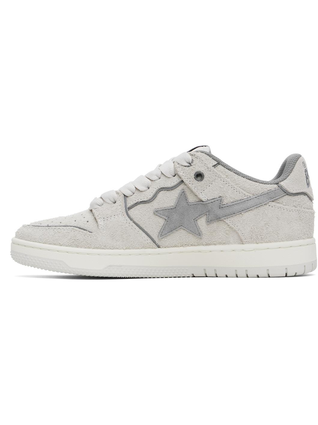 Gray  SK8 STA #3 Sneakers - 3