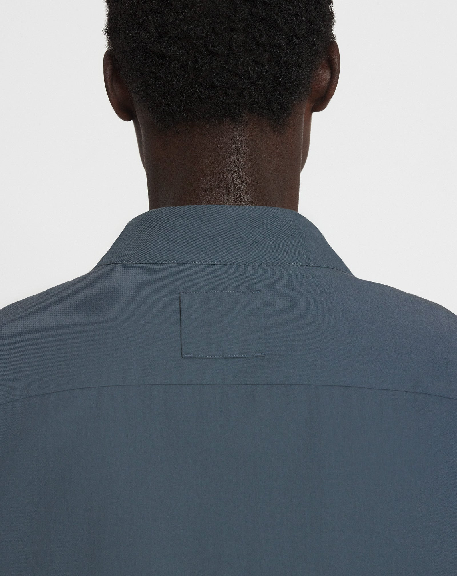 FLUID COTTON ASCOT COLLAR TOP - 6