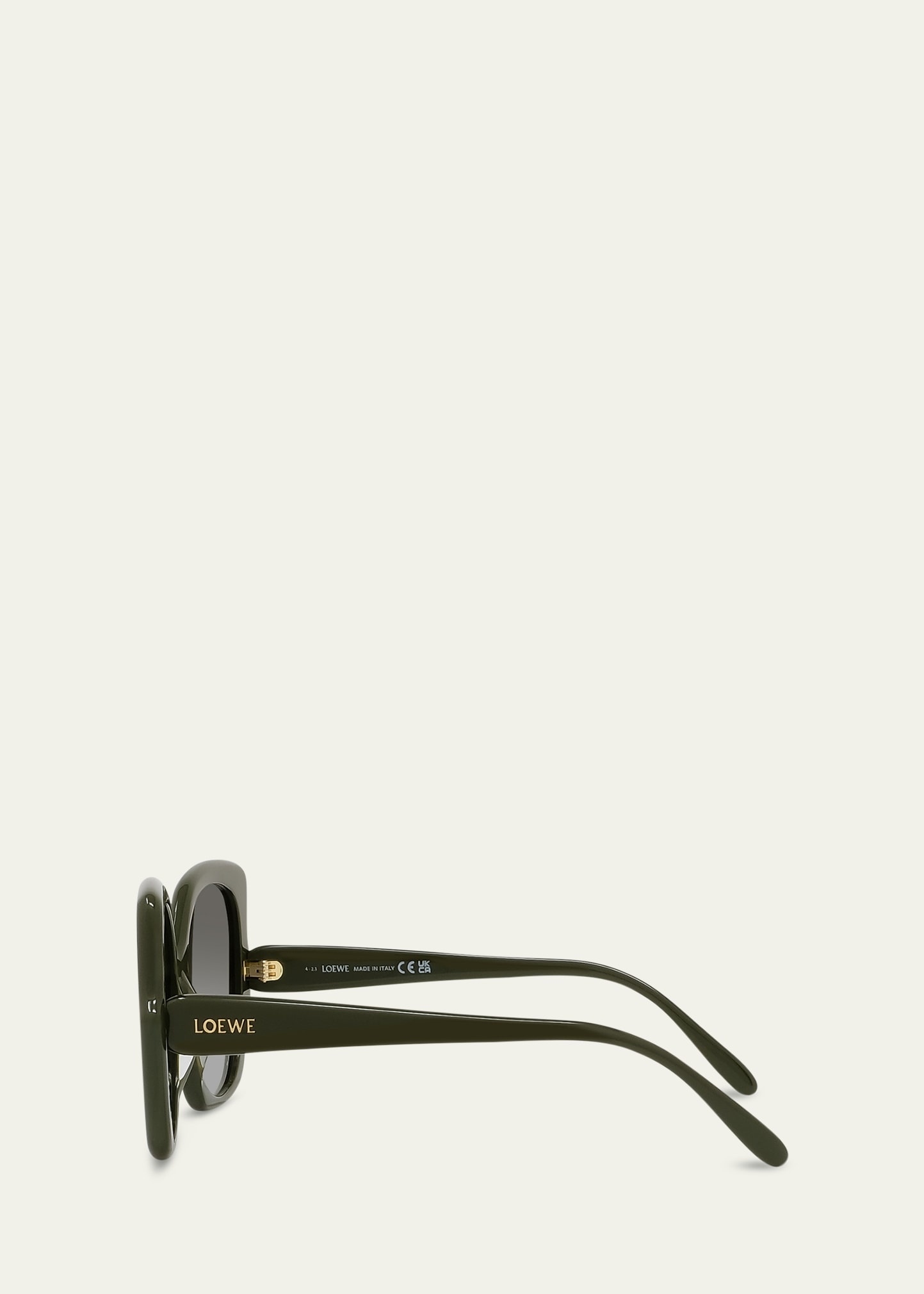 Logo Acetate Square Sunglasses - 3