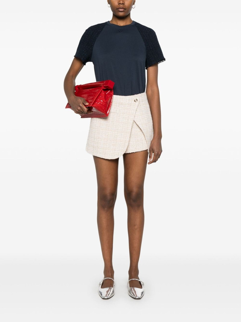 maje tweed skort outlook
