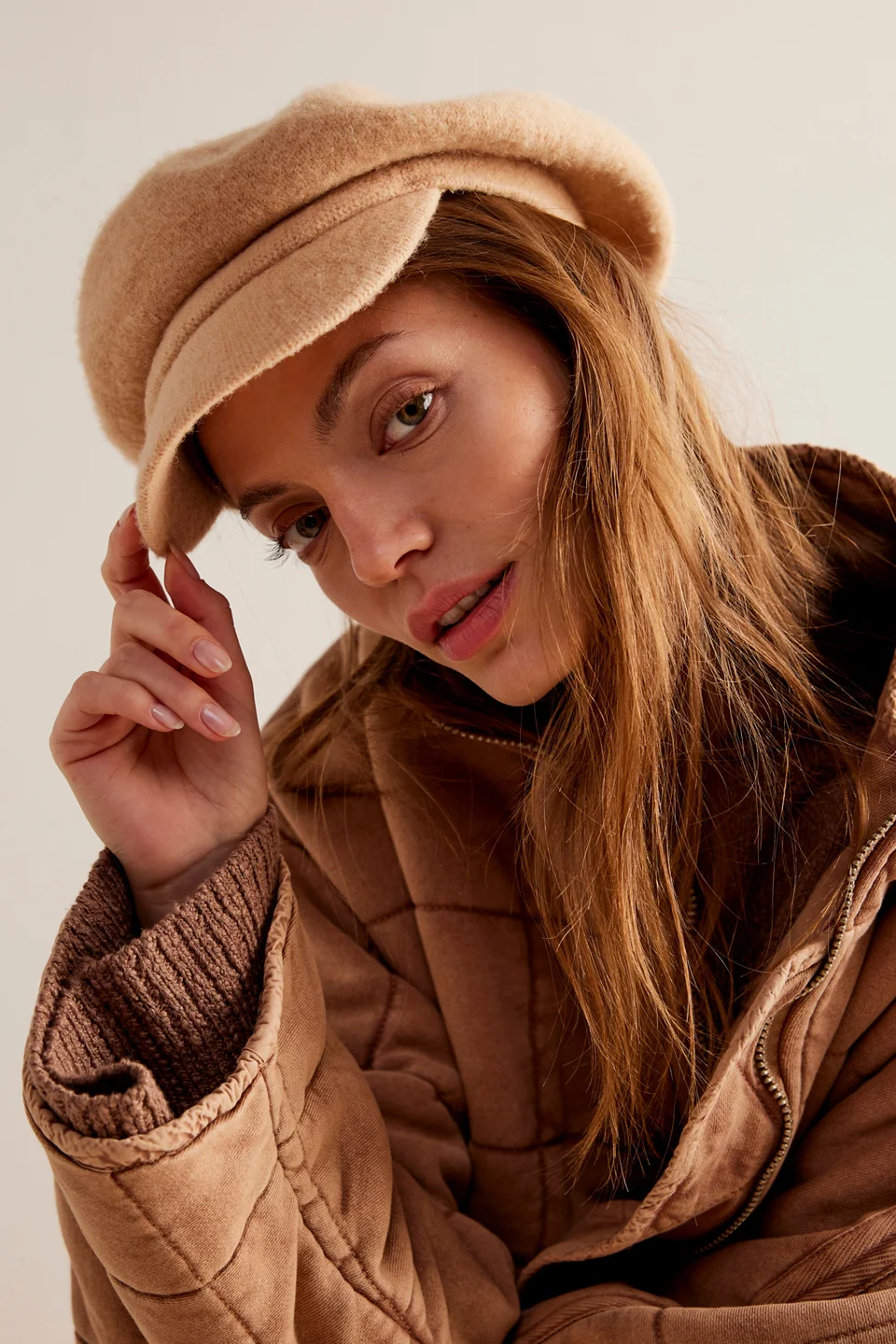 Phoebe Slouchy Lieutenant Cap - 1